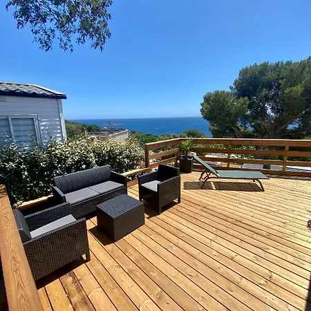 אתר קמפינג Mobilhome 6 Places Vue *